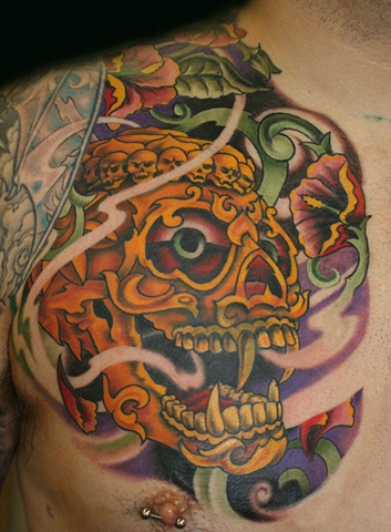 Tibetan Monkey Skull