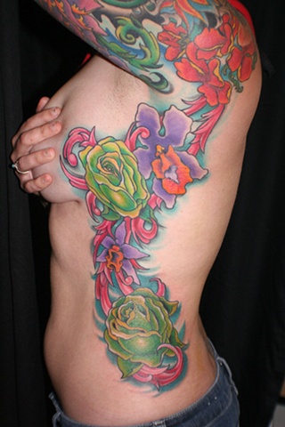 Flower ribs