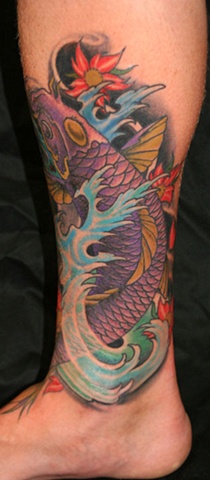 Purple Koi