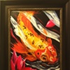 "Golden Koi"    framed print