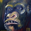 "The Gorilla"
from my animal expressional series 