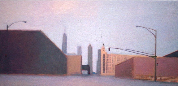 "Chicago & Halsted, Looking East"