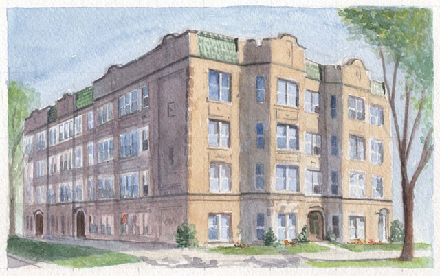 Apartment Building on Spaulding