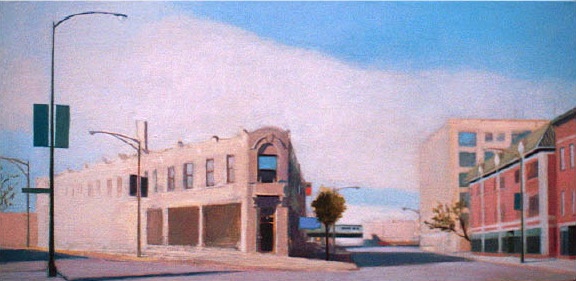 Clark and Rogers, Chicago City Scape