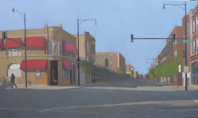 Clark & Winnemac, Chicago Cityscape
