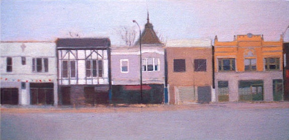 Clark and Devon, Chicago City Scape