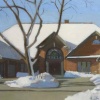 "Park Ridge House in Winter"