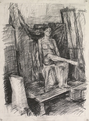 seated model