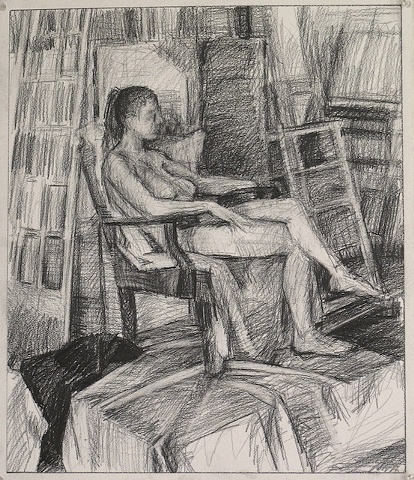 seated model