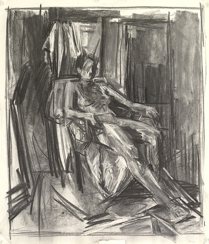 seated model