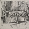 model and couch #1