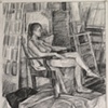 seated model