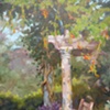 Trumpet Vines on the Gazebo