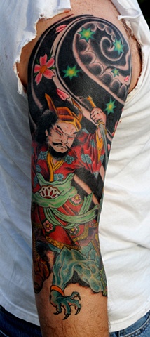 Samurai  3/4 sleeve