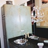 Painted cabinets and panels