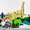 Detail "Singapore Street, Sentosa Island"
