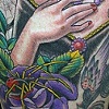 Gothic Pinup/Spider/Rose