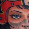 Motorcycle lady Tattoo
