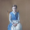 Mill Girl In Chair Study