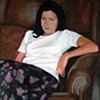 Woman On Couch 2 Study