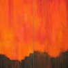 orange glow