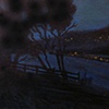 evening on the river