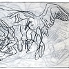 Julia Whitney Barnes, "Gowanus Canal Species" (mural study)
 