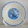 Susan Hamburger, "Brooklyn Churrigueresque"(after Childs Restaurant, Coney Island) 
(detail of ship plate)