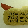 Jesus on a hotdog