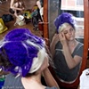 Doing some makeup!