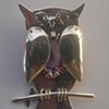 owl, #241, necklace