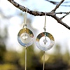 silver earrings