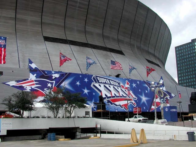 Super Bowl XXXVI Marquee