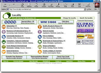 Locality.com Home Page