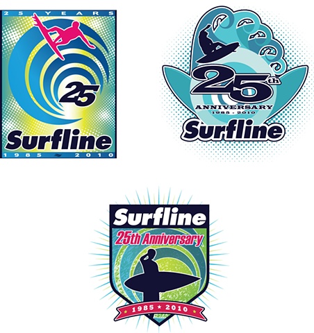 Surfline logo concepts