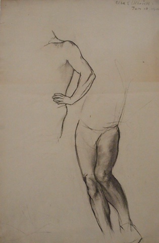 Male Nude Study
Elsa Ulbricht