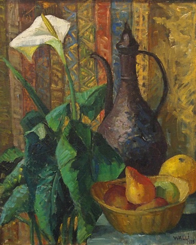 still life with calla lilly