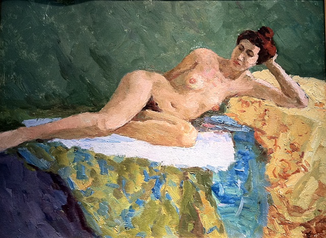 reclining nude kalazuk