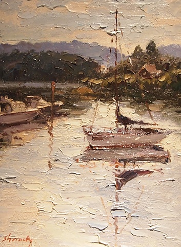 saliboat scene