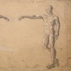 Anatomical Drawing
Signed "Debruvoillet,11 Aout (August), 1844"