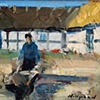 Woman with Wheelbarrow
Bengt Hillgrund (Netherlands)