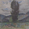 Trees in Landscape
Louis Reynaud 
(Born New Orleans, 1905)