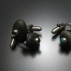 Pebble Cuff Links