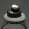 Stacked Pebble Ring