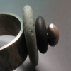 Stacked Pebble Ring