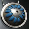 Textured Polymer Clay Pendants