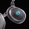 Three Pebble Necklace