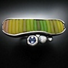 Shades of Green Polymer Ring