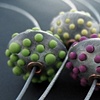 Bumpy Bead Pendants