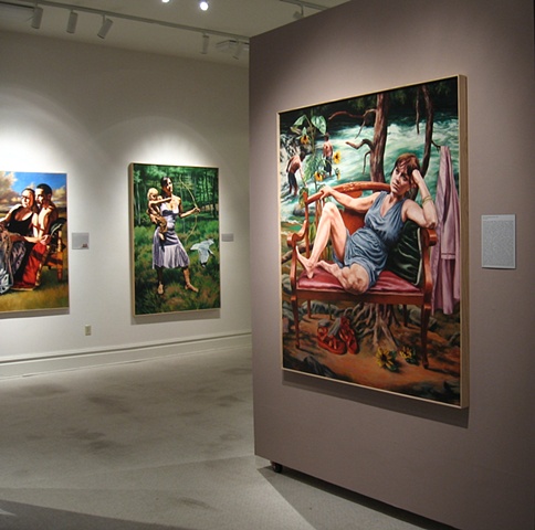 View of Winter in Rebis Exhibition